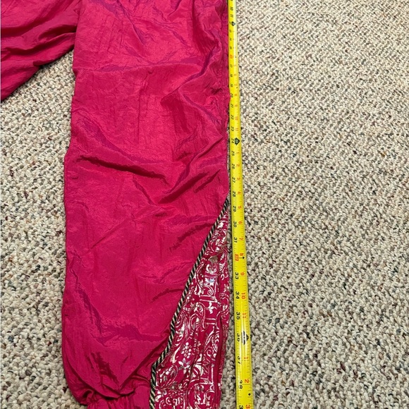 Vintage Clipper Bay Embellished & Braided Hot Pink Windbreaker & Pants Set. PL - Picture 8 of 16